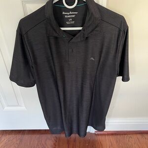 Tommy Bahama Men's Dark Charcoal IslandZone Polo